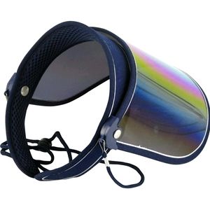 Holographic Sun Vizor/Face Shield Combo